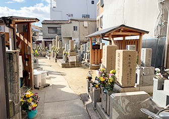 大阪市 塚本共同墓地（淀川区）の写真