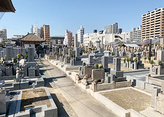 大阪市 四天王寺墓地（天王寺区）の写真